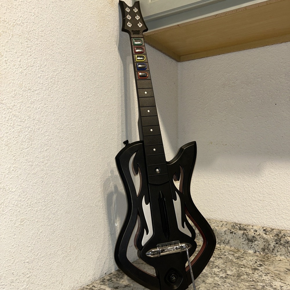 Guitar Hero Warriors of Rock Controller Sony‎ PlayStation 3 PS3 - NO USB DONGLE